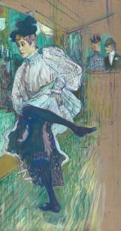 Boutiques de musées Panneaux Acryliques|Toiles Sur Châssis-Jane Avril dansant (panneaux acryliques)