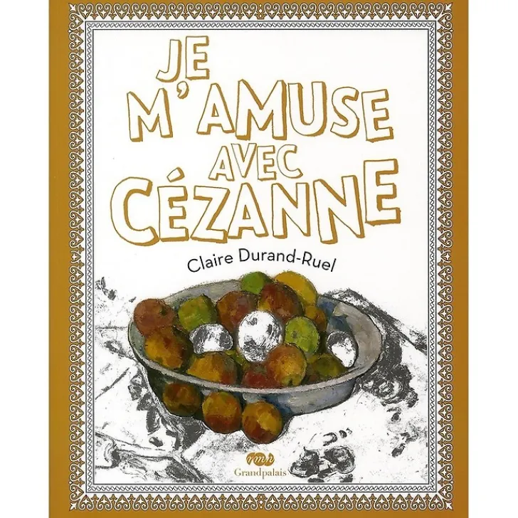 Boutiques de musées Livres Jeunesse-Je m'amuse avec Cézanne