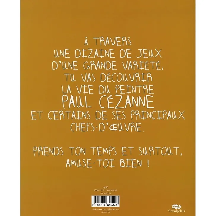 Boutiques de musées Livres Jeunesse-Je m'amuse avec Cézanne
