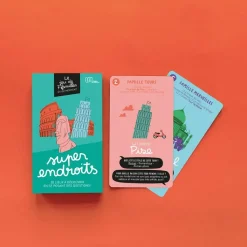 Boutiques de musées Jeux-Jeu de 7 familles Super endroits - Minus Éditions