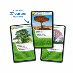 Sale Boutiques de musées Jeu de cartes Défis nature - Arbres du monde - Bioviva