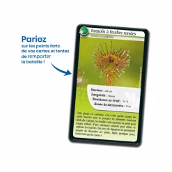 Boutiques de musées Jeux-Jeu de cartes Défis nature - Super pouvoirs des plantes - Bioviva
