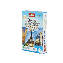 Outlet Boutiques de musées Jeu de cartes Défis Nature - Monuments de Paris - Bioviva