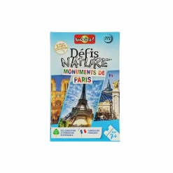 Outlet Boutiques de musées Jeu de cartes Défis Nature - Monuments de Paris - Bioviva