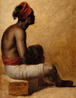 Boutiques de musées Panneaux Aluminium|Toiles Sur Châssis-Jeune portefaix à Malte (panneaux aluminium)