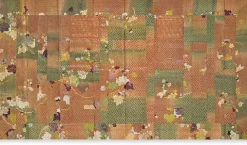 Boutiques de musées Panneaux Aluminium|Panneaux Acryliques-Kesa à sept joi confectionné dans le tissu d'une robe de théâtre no (panneaux aluminium)