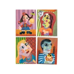 Online Boutiques de musées Kit Collages et stickers inspirés par Pablo Picasso - Djeco