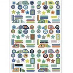 Boutiques de musées Loisirs Créatifs-Kit créatif 4 fusées à assembler + Stickers