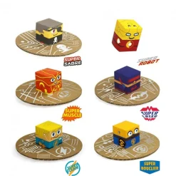 Discount Boutiques de musées Kit créatif 5 Soucoupes volantes + 6 Super-héros