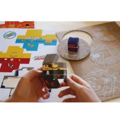 Discount Boutiques de musées Kit créatif 5 Soucoupes volantes + 6 Super-héros