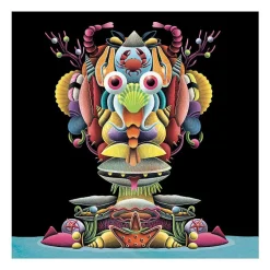 Boutiques de musées Loisirs Créatifs-Kit Créer avec des stickers inspirés par Giuseppe Arcimboldo - Djeco