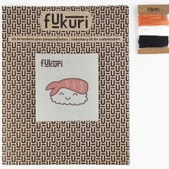 Boutiques de musées Loisirs Créatifs-Kit de broderie Sushi crevette - Fukuri