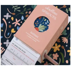 Hot Boutiques de musées Kit de culture Scrollino Sprouts - Radis