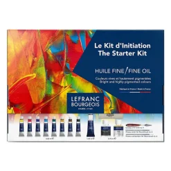 Boutiques de musées Accessoires De Bureau-Kit d'initiation Huile fine Lefranc Bourgeois