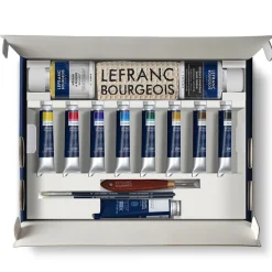 Boutiques de musées Accessoires De Bureau-Kit d'initiation Huile fine Lefranc Bourgeois