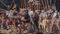 Boutiques de musées Toiles Sur Châssis|Toiles Sans Cadre-La Bataille San Romano (la contre attaque de Micheletto da Cotignola) (toiles sur châssis)