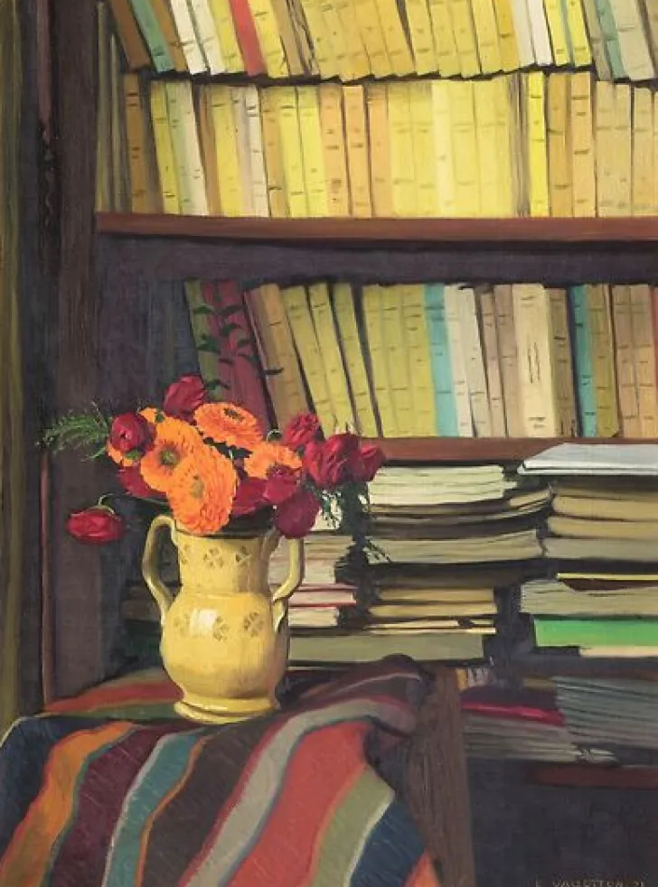 Boutiques de musées Panneaux Acryliques|Toiles Encadrées-La bibliothèque (panneaux acryliques)