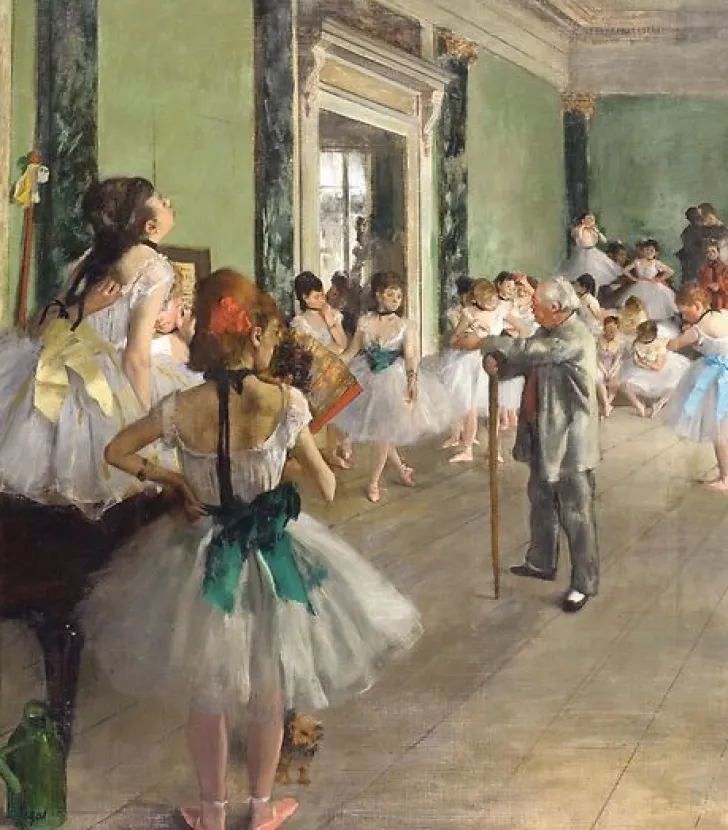 Boutiques de musées La Classe de danse (affiches d'art encadrées)