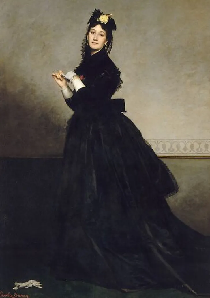 Boutiques de musées Affiches D'Art-La Dame au gant (affiches d'art)