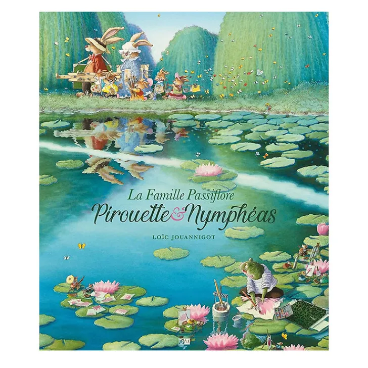 Boutiques de musées Livres Jeunesse-La Famille Passiflore - Pirouette & Nymphéas Nouvelle édition