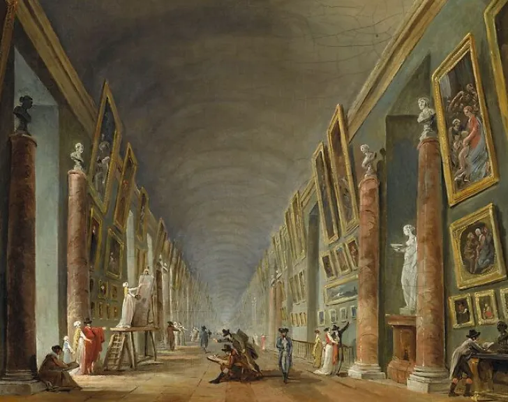 Best Boutiques de musées La Grande Galerie, entre 1801 et 1805 (affiches d'art)