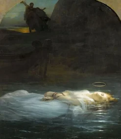 Boutiques de musées Panneaux Acryliques|Toiles Encadrées-La jeune martyre (panneaux acryliques)