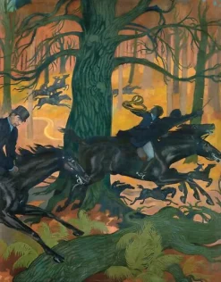 Boutiques de musées La Légende de saint Hubert (toiles encadrées)