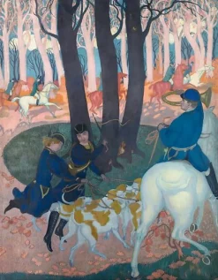 Sale Boutiques de musées La Légende de saint Hubert (toiles sur châssis)