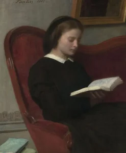 New Boutiques de musées La liseuse : Marie Fantin Latour, soeur de l'artiste (toiles sur châssis)