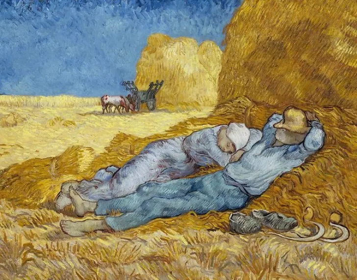 Outlet Boutiques de musées La méridienne ou la sieste (d'après Millet) (toiles sans cadre)