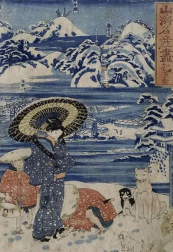 Best Boutiques de musées La neige à Kaga (panneaux aluminium)