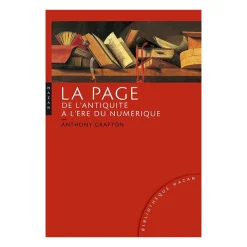 Boutiques de musées Littérature & Essais-La page de l'antiquité à l'ère du numérique