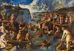 Sale Boutiques de musées La Pêche des perles aux Indes (toiles sur châssis)