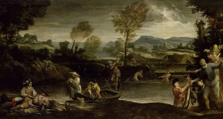 Boutiques de musées Toiles Sans Cadre|Affiches D'Art-La pêche (toiles sans cadre)