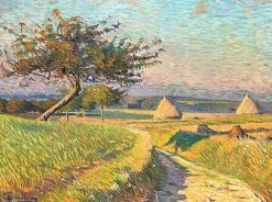 Outlet Boutiques de musées La Plaine en septembre (détail) (affiches d'art encadrées)