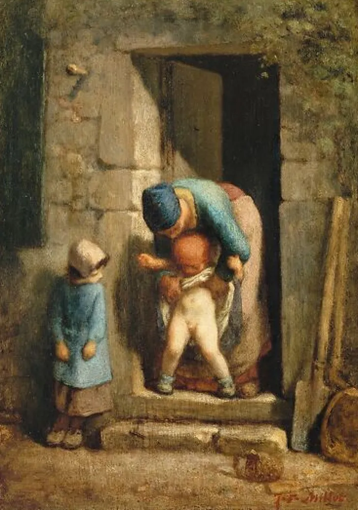 Boutiques de musées La Précaution maternelle (affiches d'art encadrées)