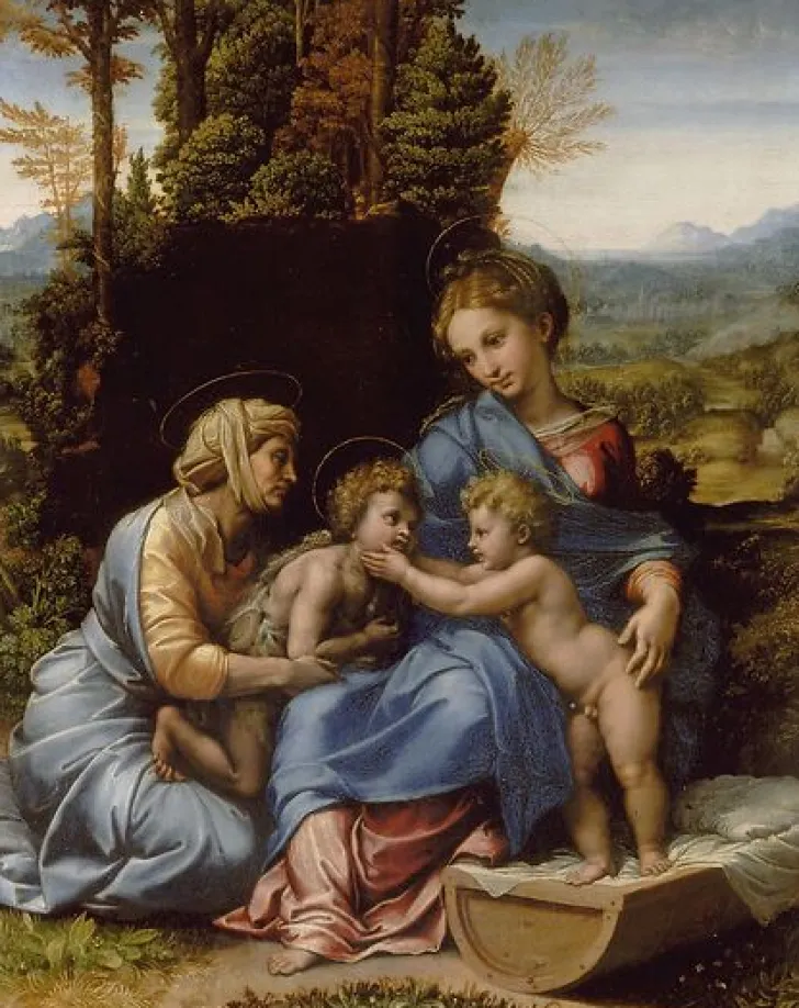 Best Boutiques de musées La Sainte Famille, dite la Petite Sainte Famille (toiles encadrées)