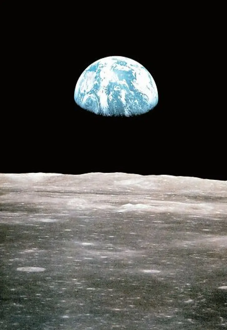 Sale Boutiques de musées La terre vue de la Lune (toiles sur châssis)