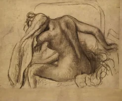 Boutiques de musées Affiches D'Art Encadrées-La toilette après le bain (affiches d'art encadrées)