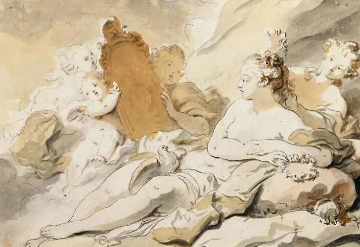 Boutiques de musées Affiches D'Art-La Toilette de Psyché (affiches d'art)