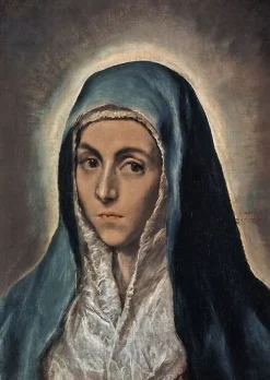 Boutiques de musées Affiches D'Art Encadrées|Affiches D'Art-La Vierge Marie (affiches d'art encadrées)