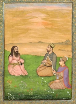 Boutiques de musées Toiles Sans Cadre|Panneaux Acryliques-La Visite à l’ascète (toiles sans cadre)