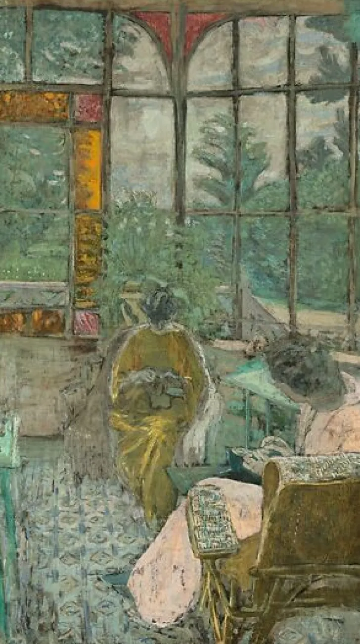 Boutiques de musées Panneaux Aluminium|Panneaux Acryliques-La véranda du Coadigou à Loctudy, Marcelle Aron et Marthe Mellot (panneaux aluminium)