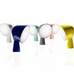 Sale Boutiques de musées Lampe de table Binic - Jaune - Foscarini