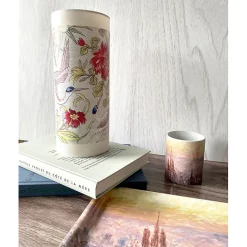 Clearance Boutiques de musées Lampe en PVC Coupon de tissus à décor de cigogne, 1893