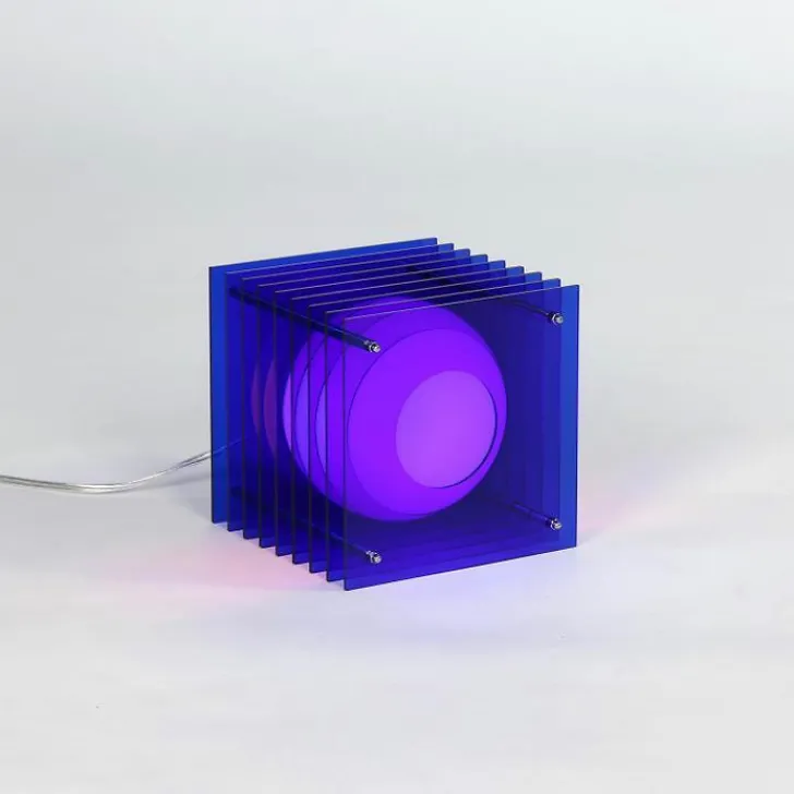 Boutiques de musées Art De La Maison-Lampe Lop Carré Bleu - BẰNG