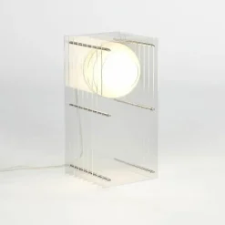 Best Boutiques de musées Lampe Lop Rectangle Transparent - BẰNG