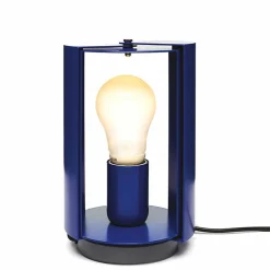 Boutiques de musées Design|Art De La Maison-Lampe pivotante à poser - Charlotte Perriand - Nemo Lighting - Bleue