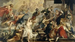 Boutiques de musées Panneaux Aluminium|Toiles Sur Châssis-L'Apothéose d'Henri IV et la proclamation de la régence de Marie de Médicis, le 14 mai 1610 (panneaux aluminium)