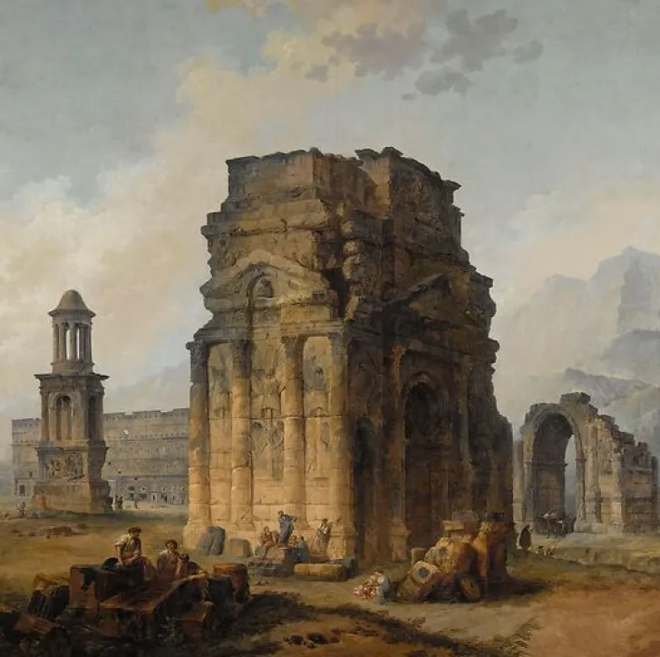 Hot Boutiques de musées L'Arc de Triomphe et le théatre d'Orange (panneaux acryliques)